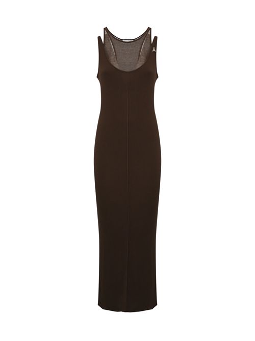 Abito midi 2 in 1 in cotone Patrizia Pepe | 2A2873 K258B825